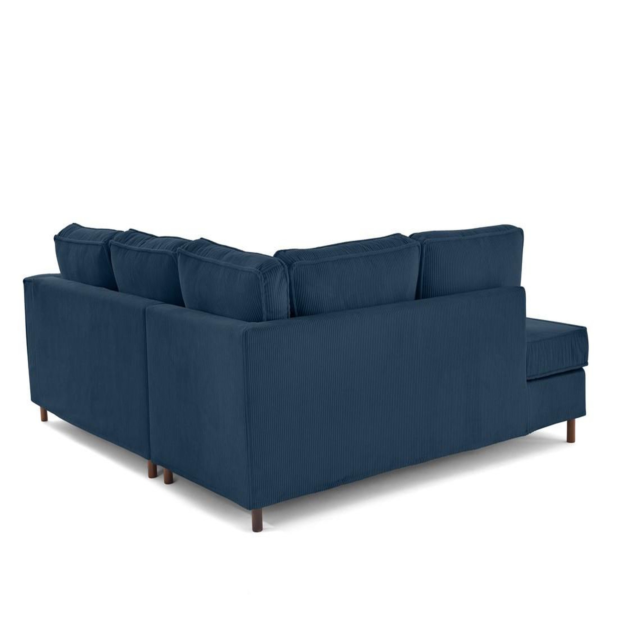 Voir la diapositive 6 : LISA DESIGN Jake - canapé déhoussable d'angle gauche 5 places en velours côtelé