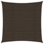 Voir la diapositive 2 : VIDAXL Voile d'ombrage 160 g/m^2 Marron 3,6x3,6 m PEHD