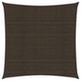 Voir la diapositive 2 : VIDAXL Voile d'ombrage 160 g/m^2 Marron 3,6x3,6 m PEHD