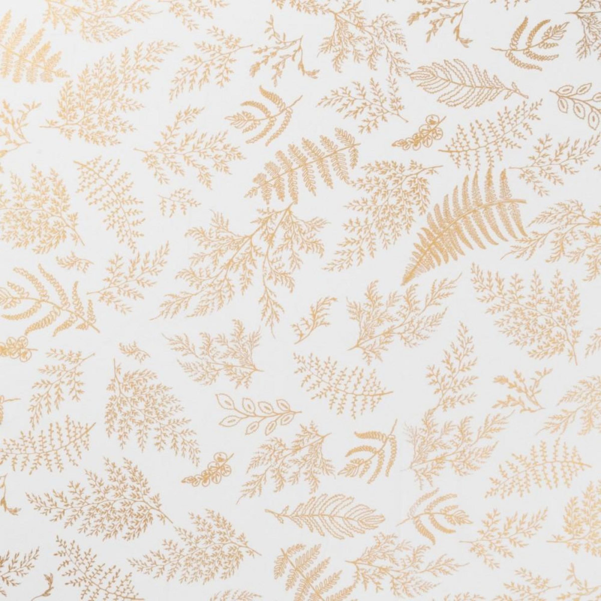 ATMOSPHERA Nappe antitaches 140x360cm blanc et or