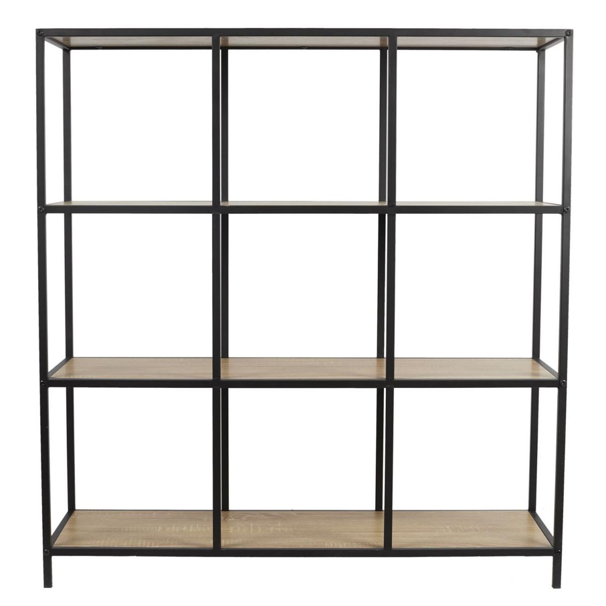 Voir la diapositive 2 : The Home Deco Factory Étagère modulable 9 cases  loka  105cm naturel