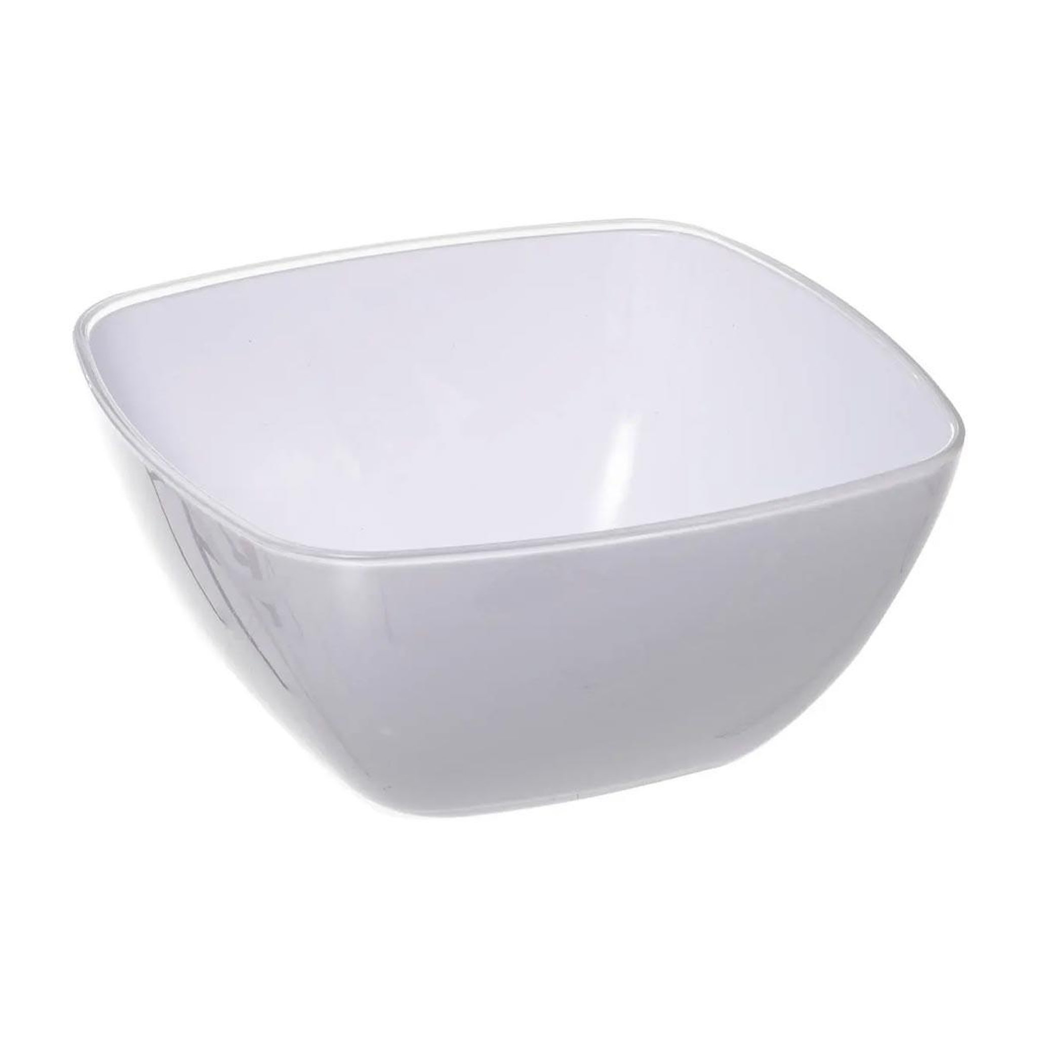 FIVE Saladier carré réutilisable  square  24cm blanc