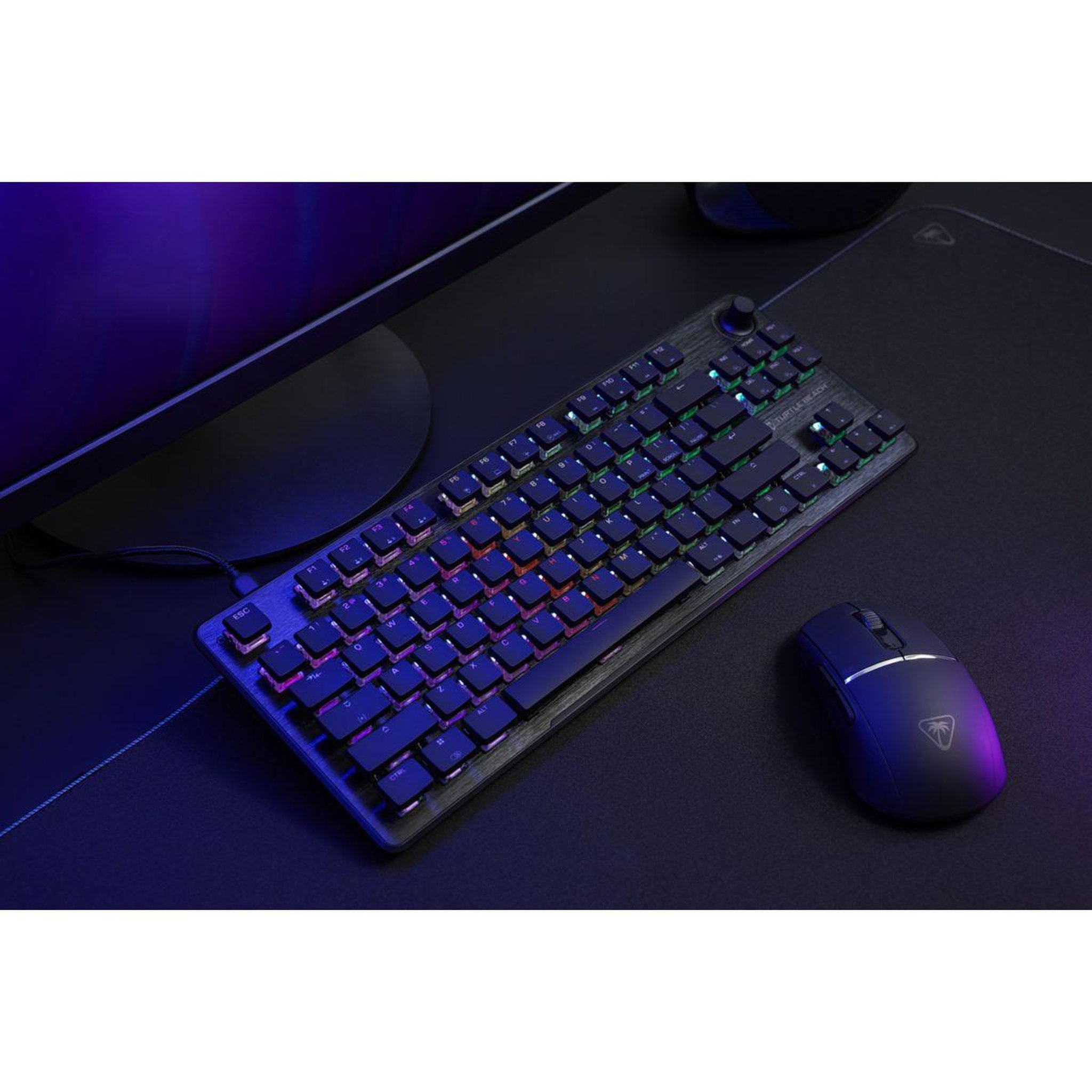 Voir la diapositive 5 : Turtle Beach Clavier gamer vulcan ii tkl noir