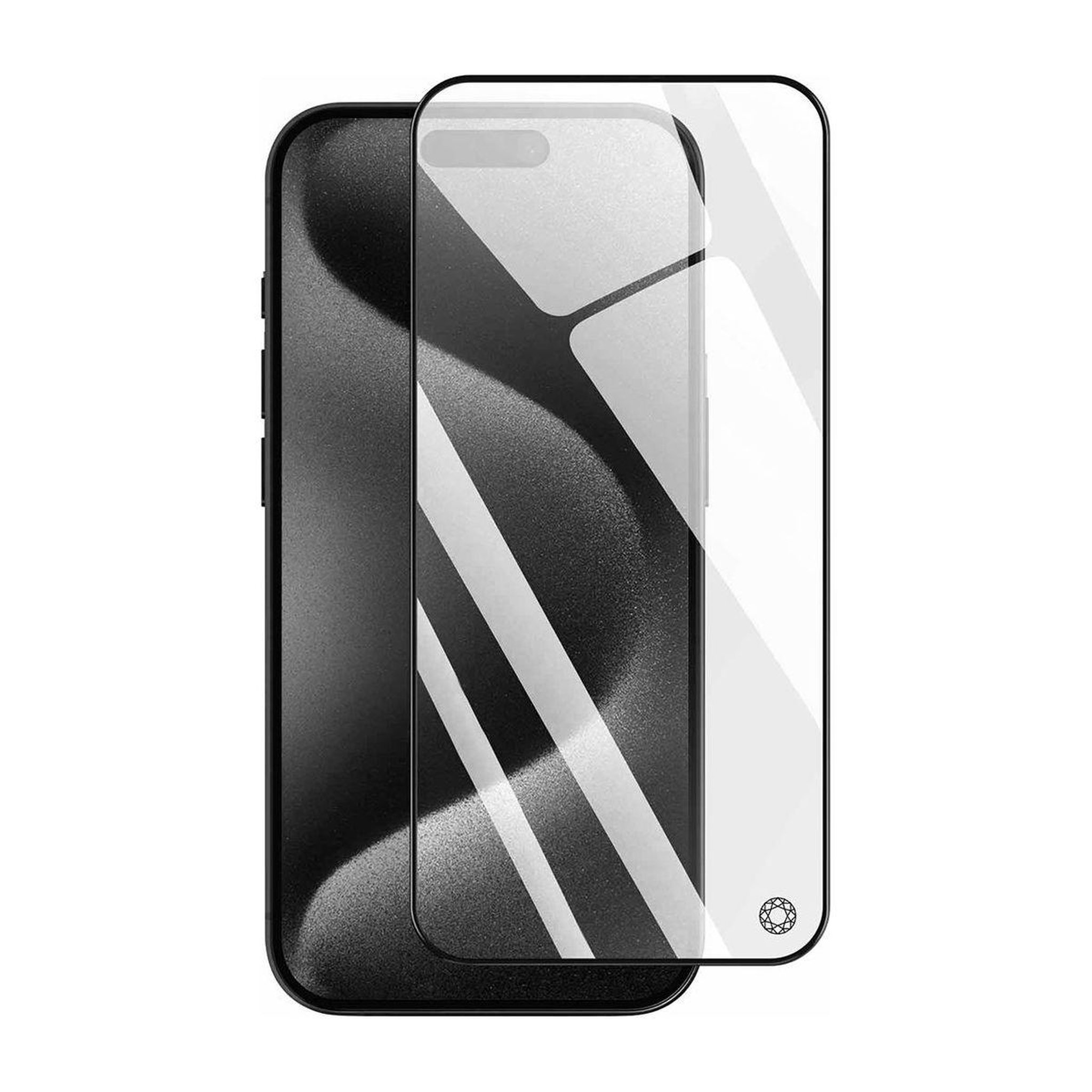 Voir la diapositive 3 : FORCE GLASS Protège écran iPhone 16 Pro Max