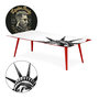 Voir la diapositive 1 : Paris Prix Table Basse 2 Covers  Fun  120cm Rouge