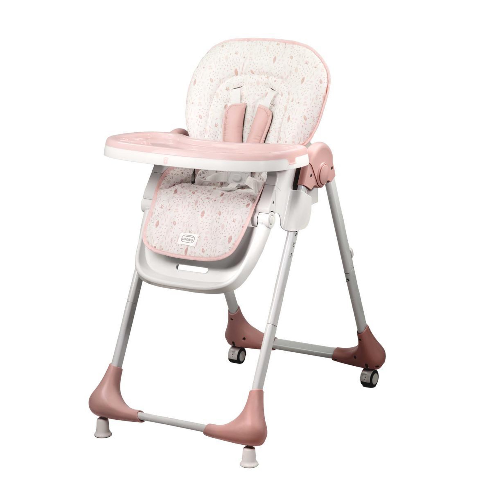 Voir la diapositive 1 : Asalvo Chaise Haute Chef Forest Rose