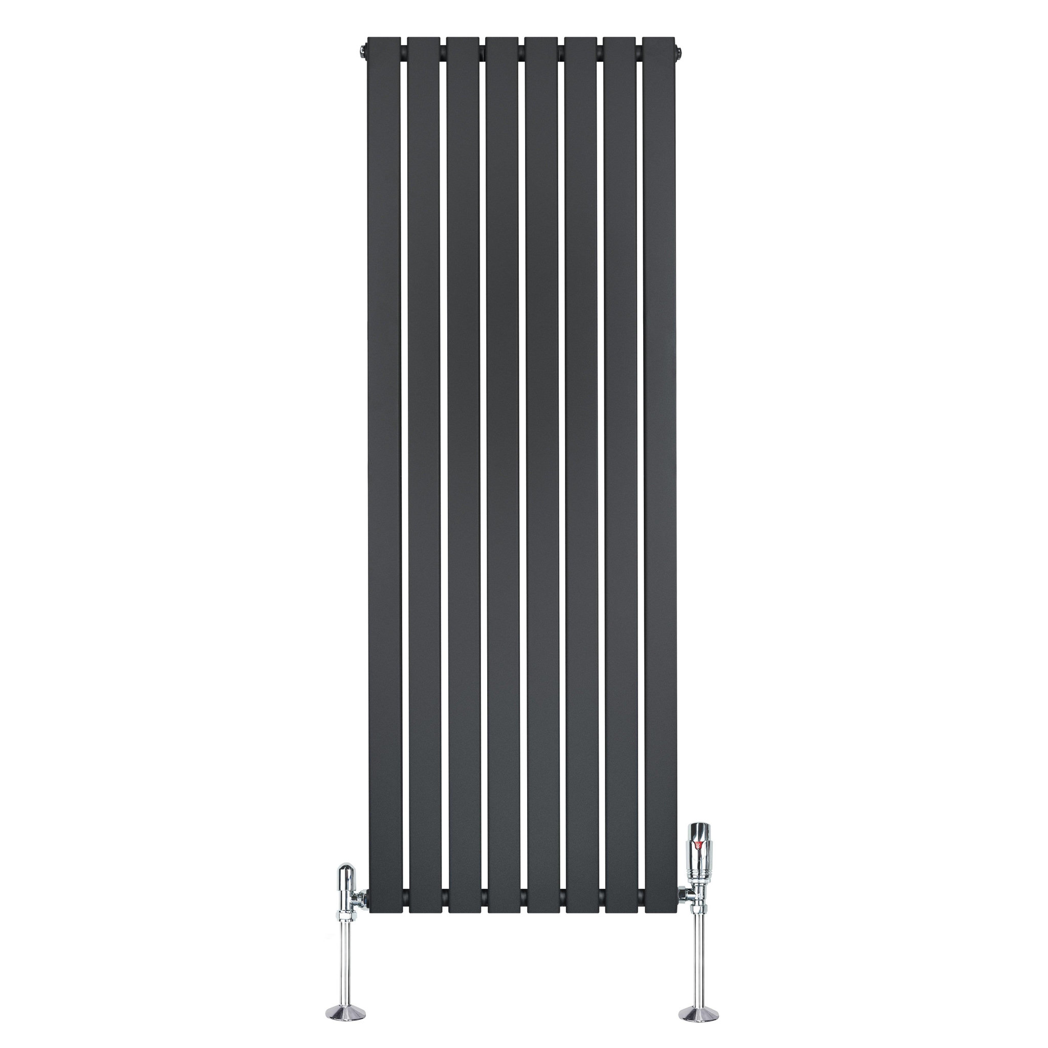 Voir la diapositive 1 : MONSTERSHOP Radiateur plat à 1 panneau & vannes - 1600 x 560 mm