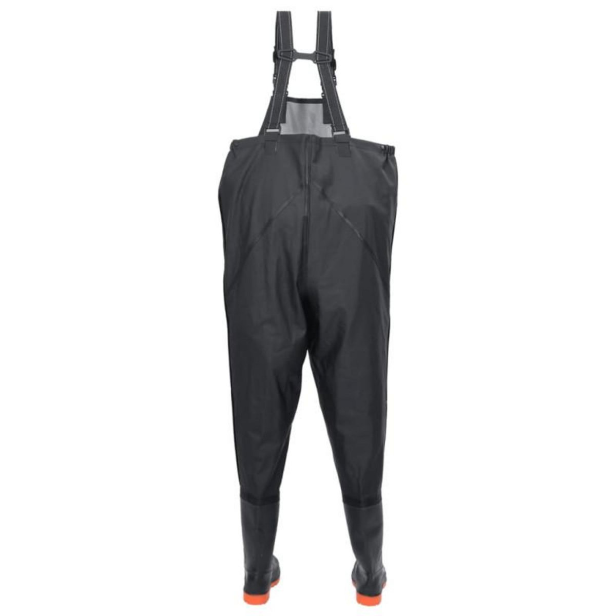 VIDAXL Cuissardes avec bottes noir taille 39
