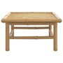 Voir la diapositive 4 : VIDAXL Table de jardin 65x55x30 cm bambou