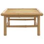 Voir la diapositive 4 : VIDAXL Table de jardin 65x55x30 cm bambou