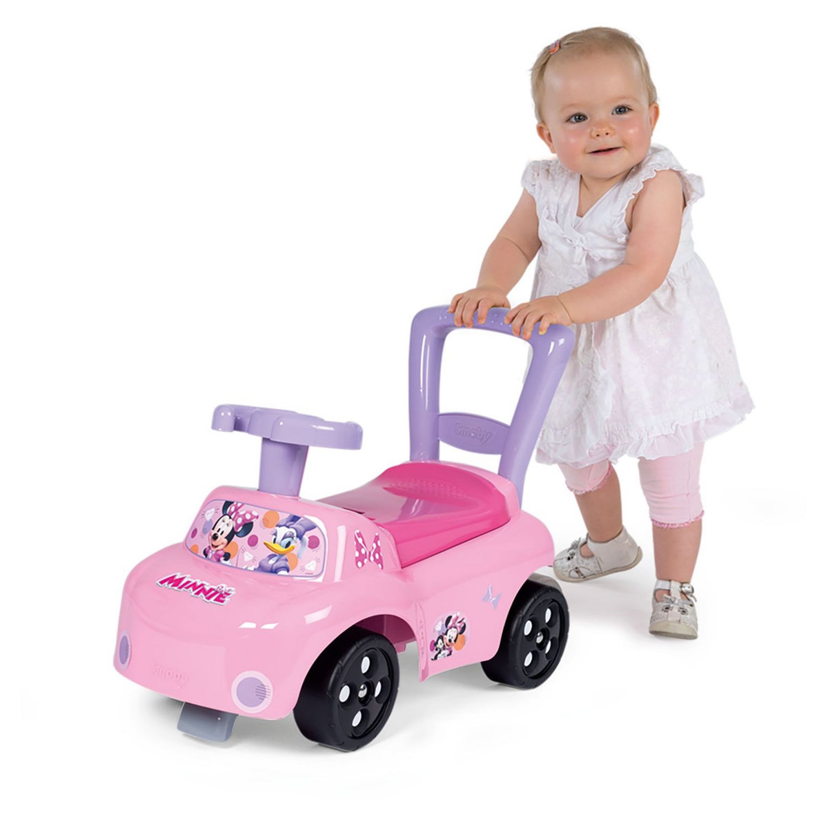 SMOBY Porteur Auto Minnie