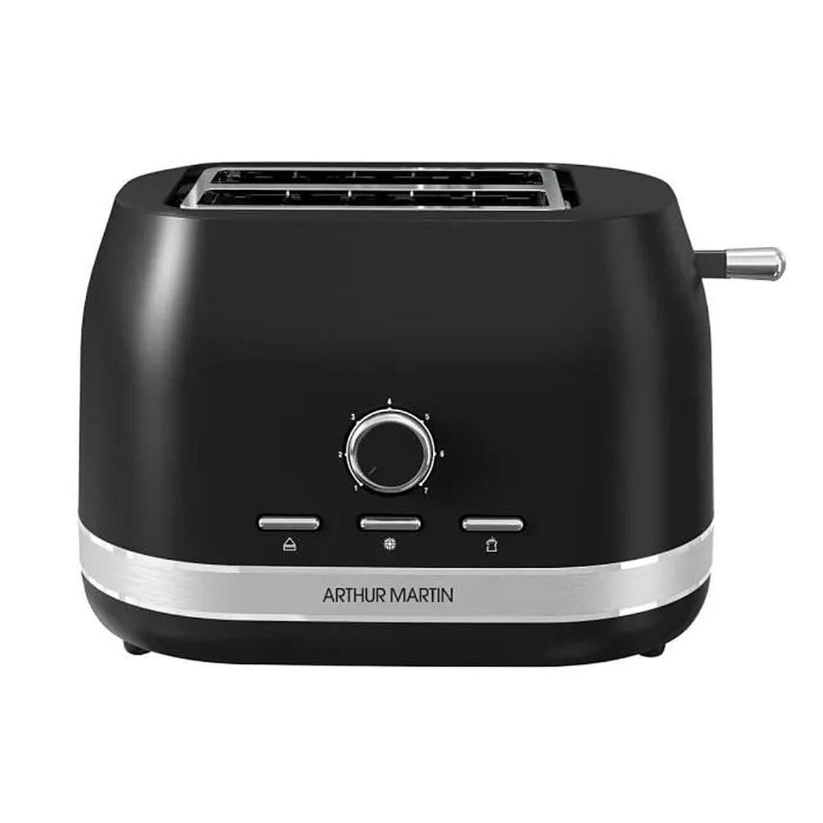 Arthur Martin Grille-pains 2 fentes 800w noir - AMPG240