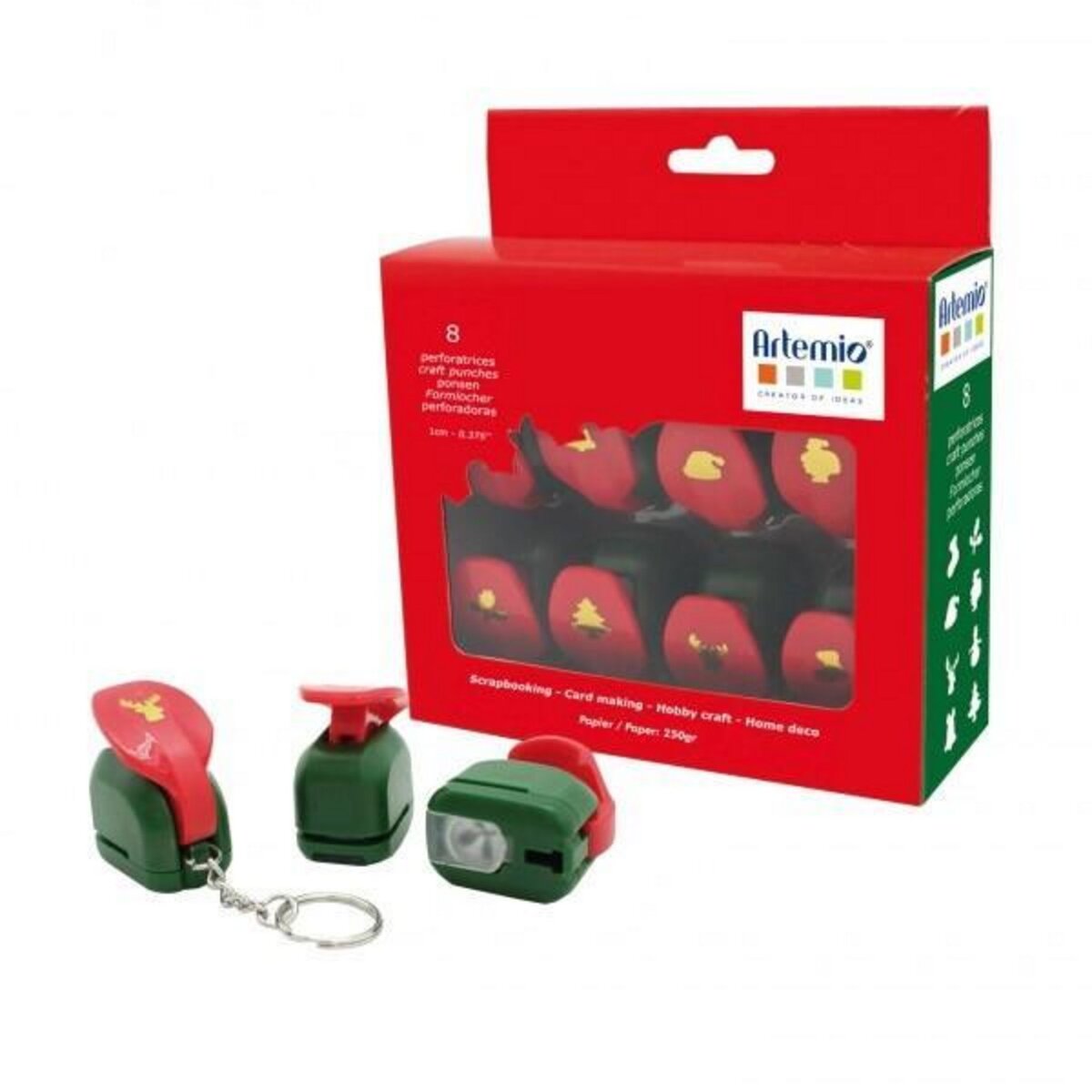 Artemio Kit 8 perforatrices Noël