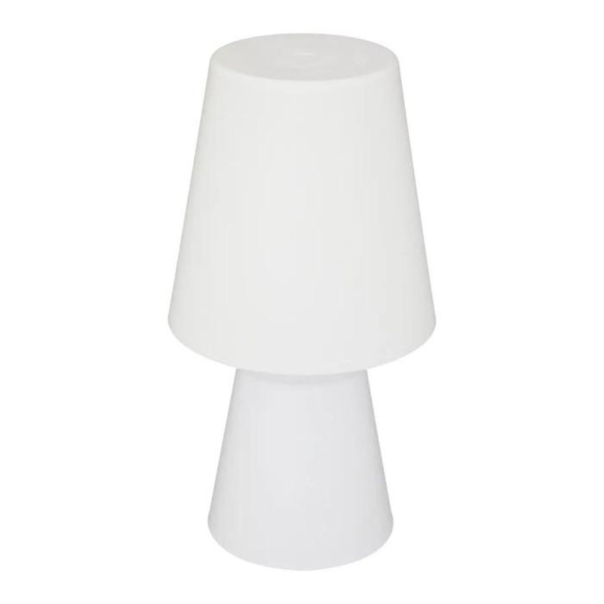 ATMOSPHERA Lampe à Poser Extérieure  Wiza  32cm Blanc