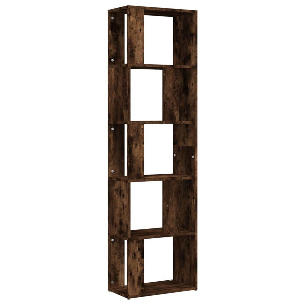 VIDAXL Bibliotheque Chene fume 45x24x160 cm Bois d'ingenierie