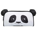 Bagtrotter BAGTROTTER Trousse scolaire rectangulaire Kids Noire Panda