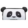 Voir la diapositive 1 : Bagtrotter BAGTROTTER Trousse scolaire rectangulaire Kids Noire Panda