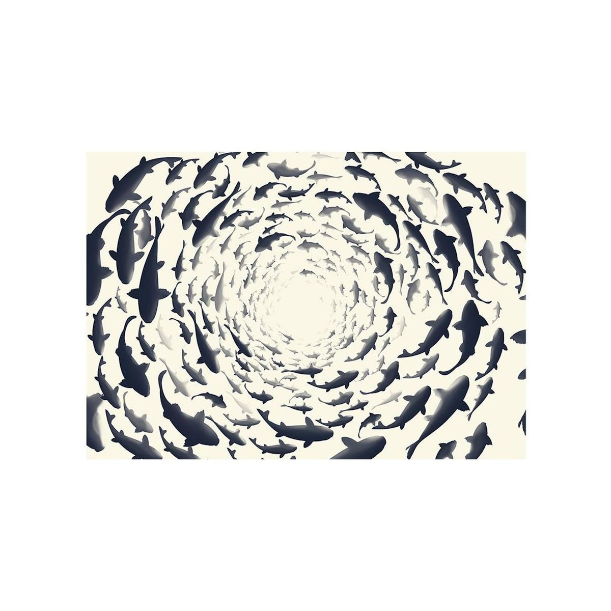 Paris Prix Papier Peint  Fish Swirl