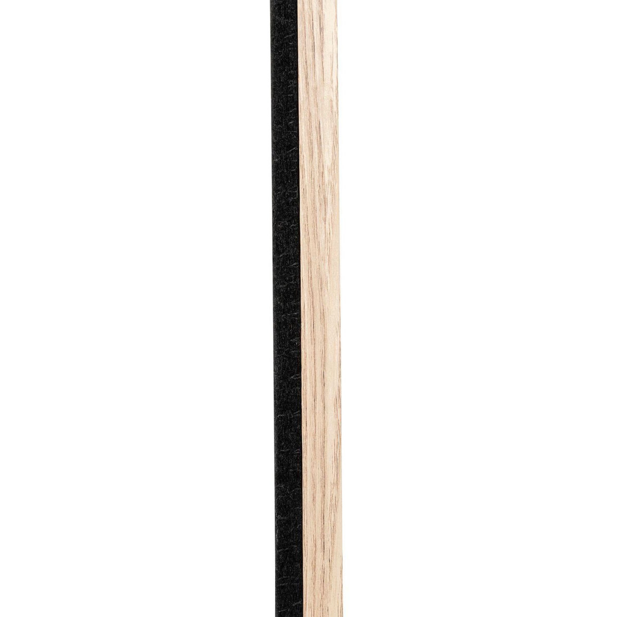 ATMOSPHERA Lot de 4 panneaux décoratifs tasseaux de bois COLVA - Marron clair