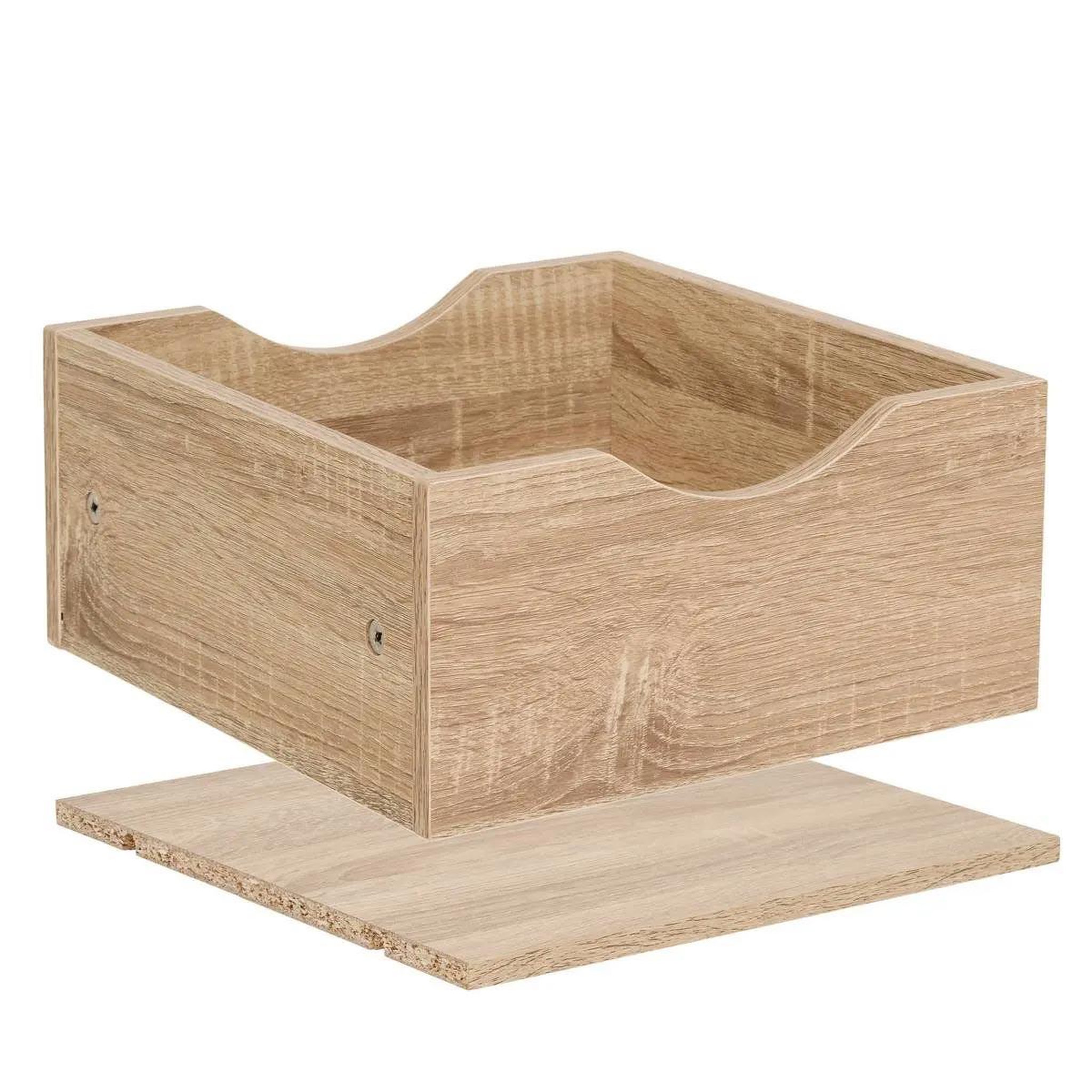 Voir la diapositive 2 : FIVE Tiroir & étagère pour meuble  mix n'modul  31cm naturel