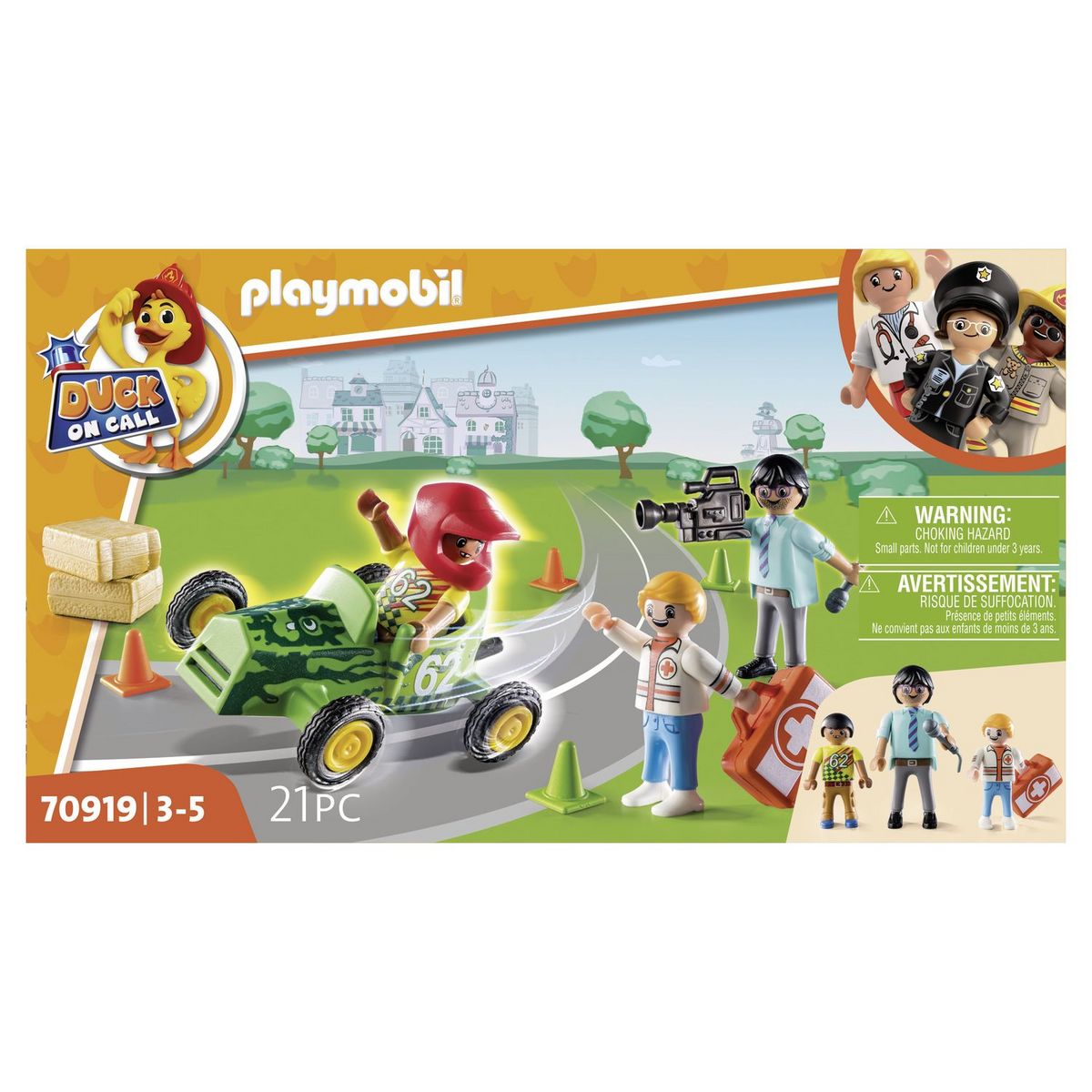 PLAYMOBIL Duck on call 70914 Secouriste et pilote