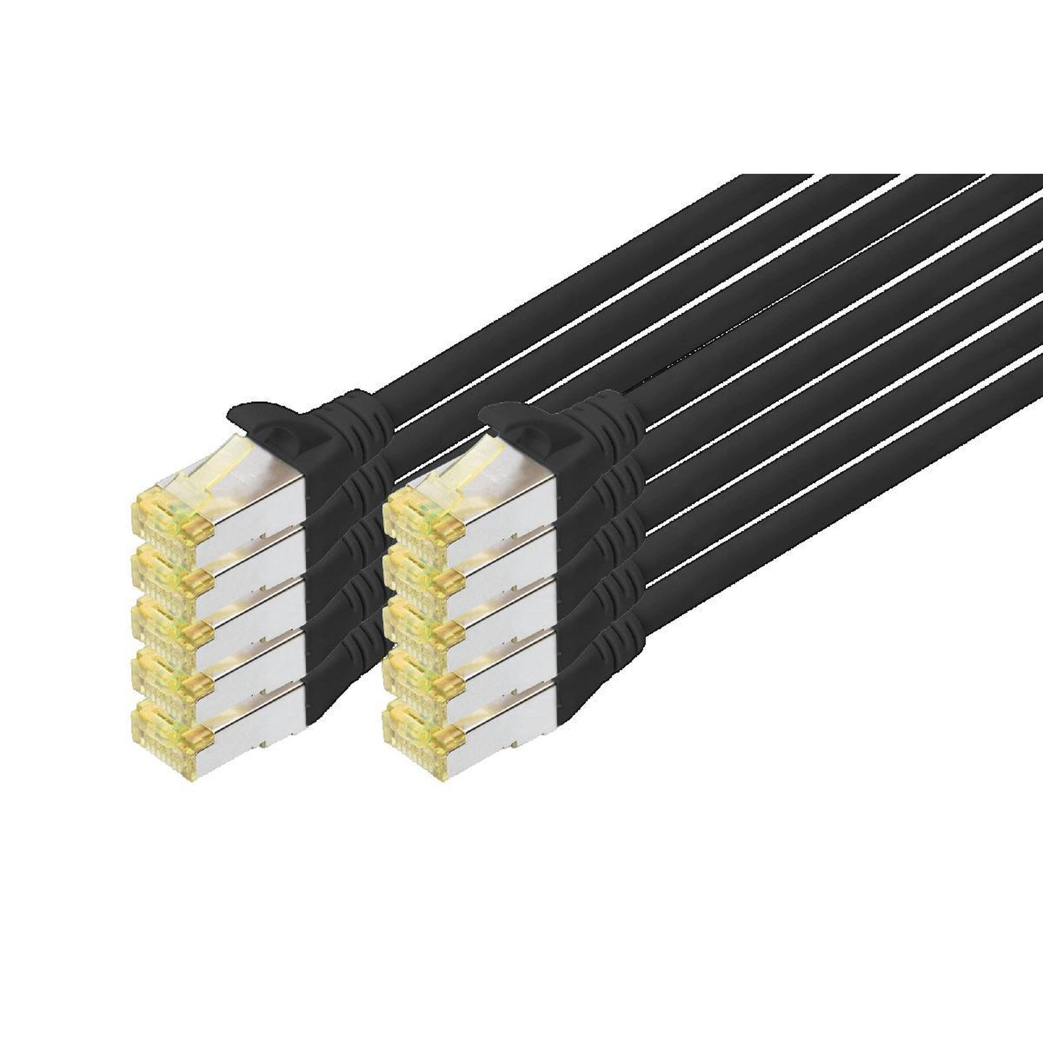 Voir la diapositive 2 : DIGICARE Câble réseau DIGITUS CAT 6a S/FTP 5 m