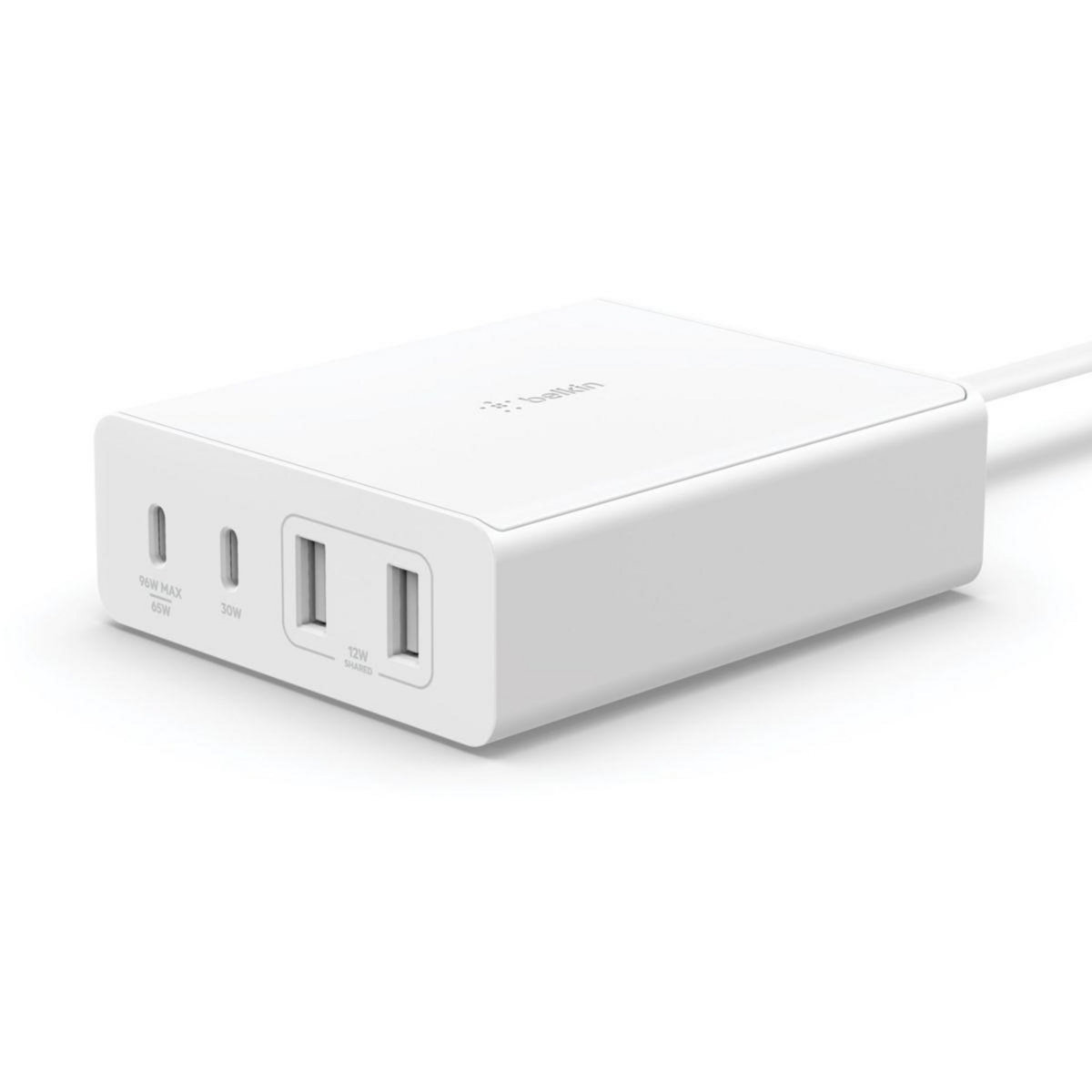 Belkin Chargeur 4 ports 2 USB-C 2 USB-A 108W
