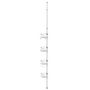 Voir la diapositive 3 : EISL EISL Etagere de douche d'angle telescopique chrome
