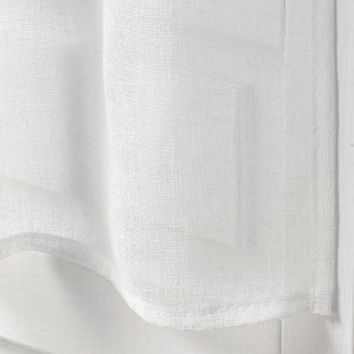 Paris Prix Paire de Voilages à Œillets  Davina  70x200cm Blanc