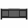 Voir la diapositive 4 : VIDAXL Cache-radiateur MDF Noir 205 cm
