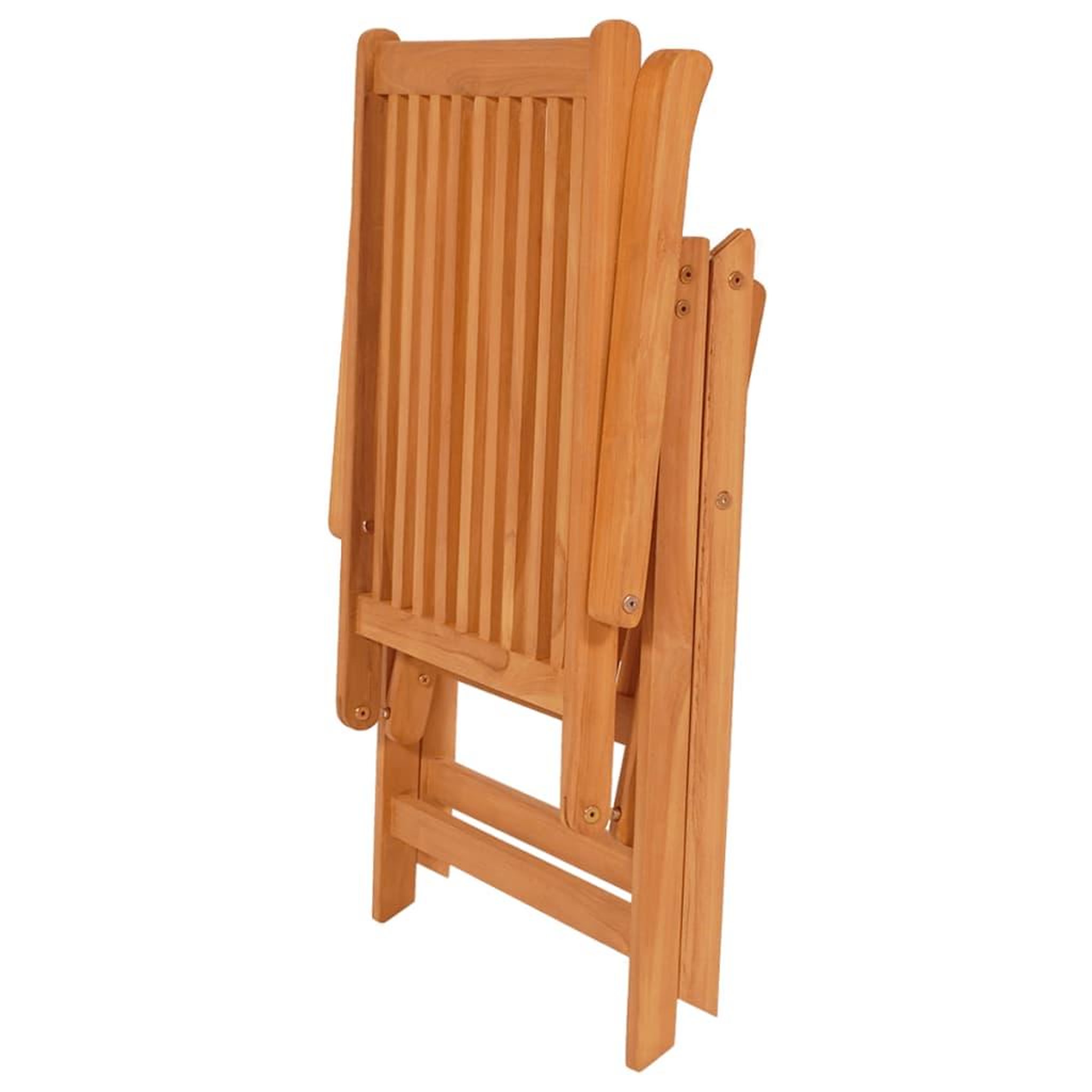 Voir la diapositive 5 : VIDAXL Chaises de jardin lot de 4 avec coussins noir Bois teck solide
