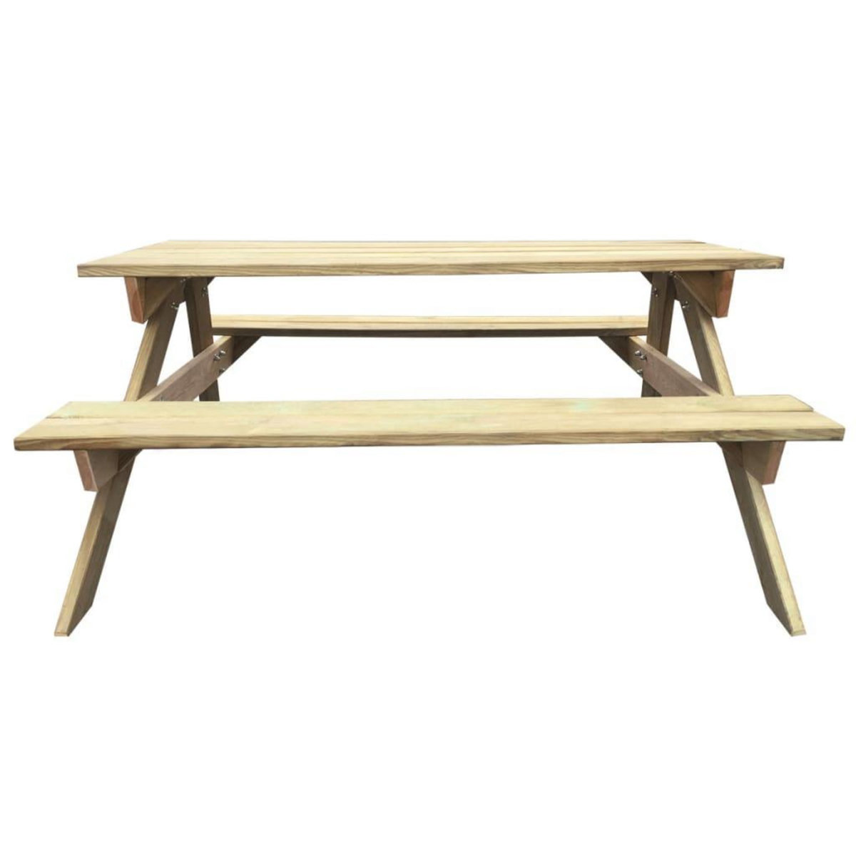 VIDAXL Table de pique-nique 150 x 135 x 71,5 cm Bois