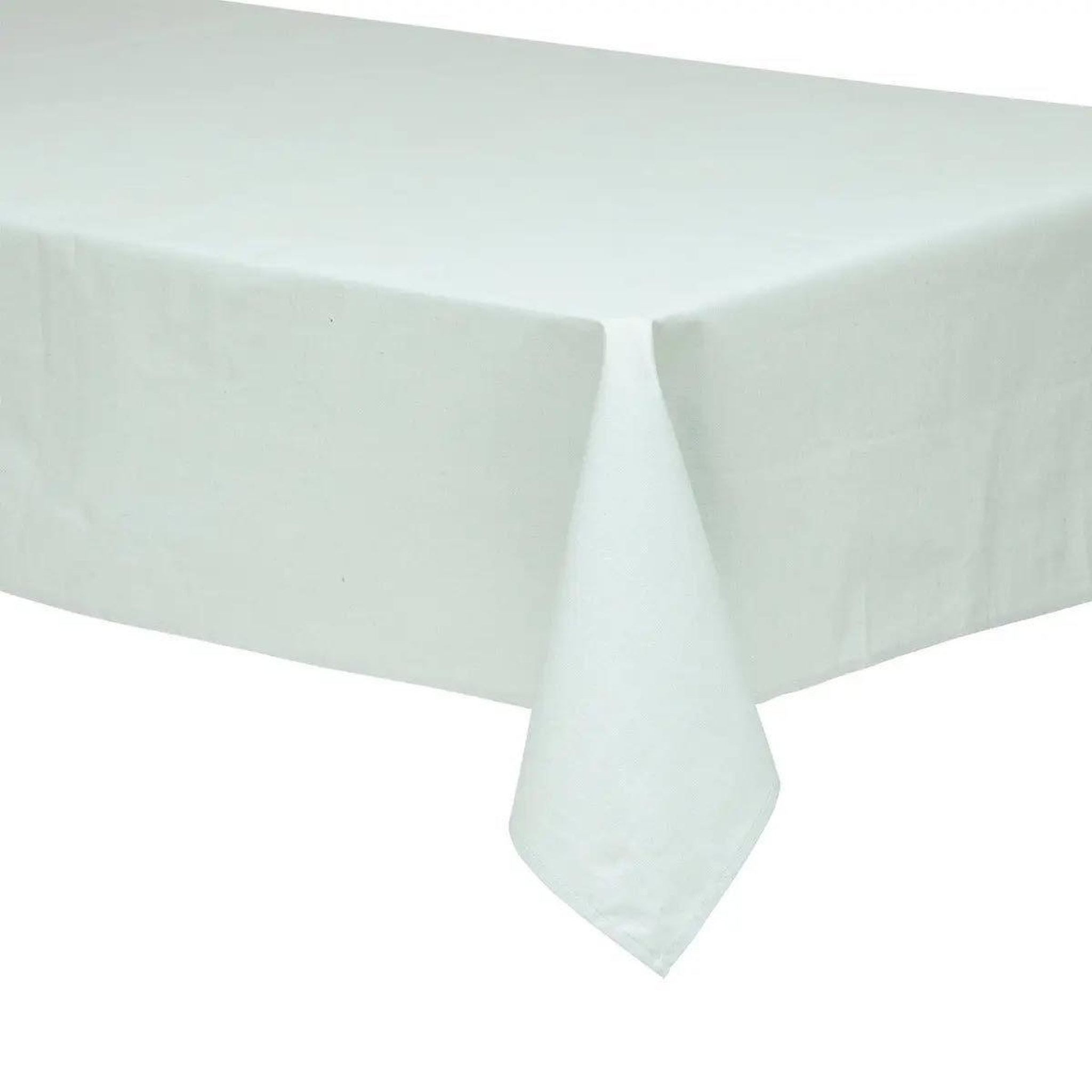 Voir la diapositive 2 : ATMOSPHERA Nappe enduit  end  150x250cm vert céladon