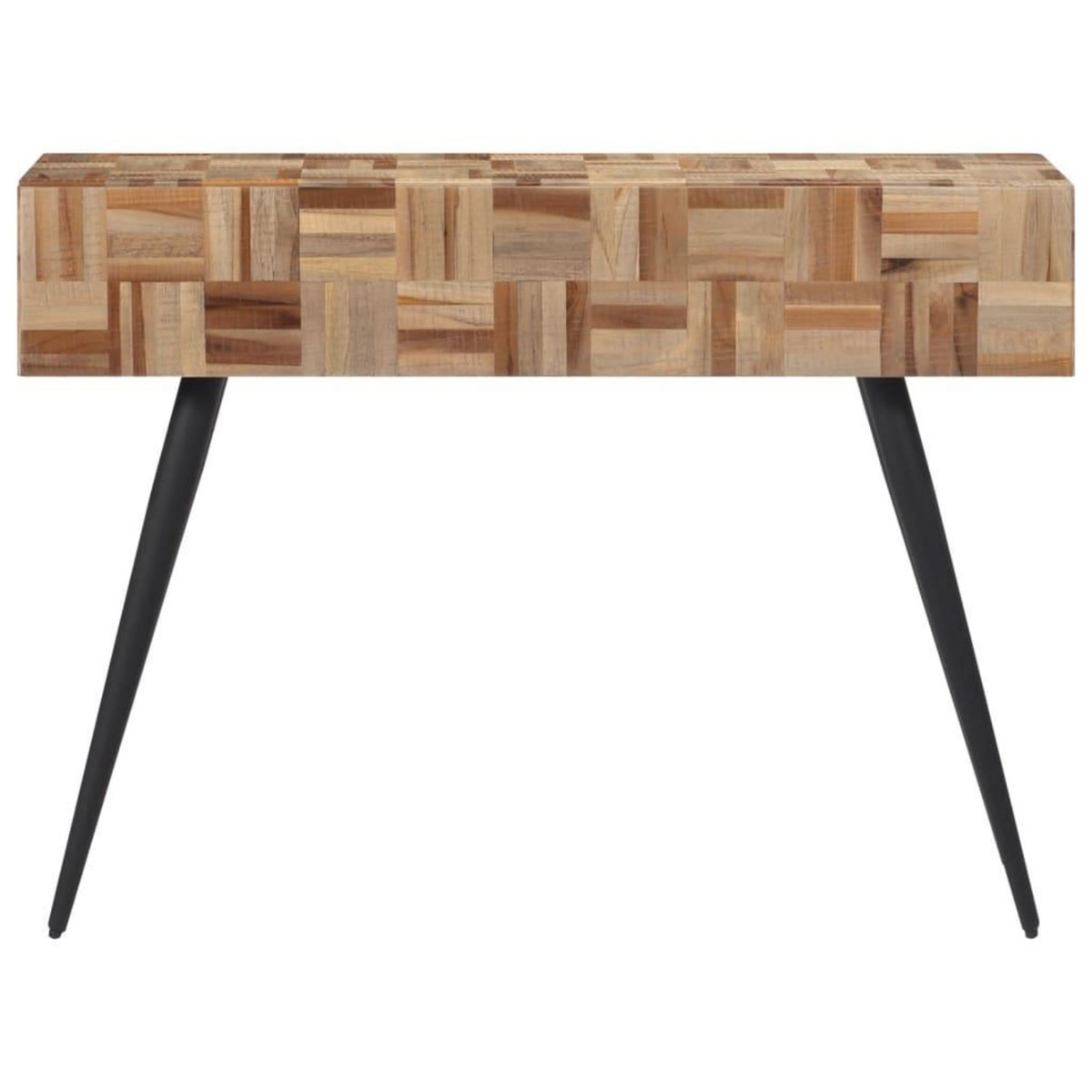 VIDAXL Table console 110x34x80 cm teck de recuperation massif