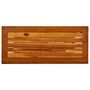 Voir la diapositive 4 : VIDAXL Table console de jardin 80x35x75 cm Bois d'acacia solide