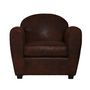 Voir la diapositive 2 : Fauteuil club RONAN, tissu vintage