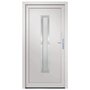 Voir la diapositive 3 : VIDAXL Porte d'entree Blanc 98x208 cm PVC