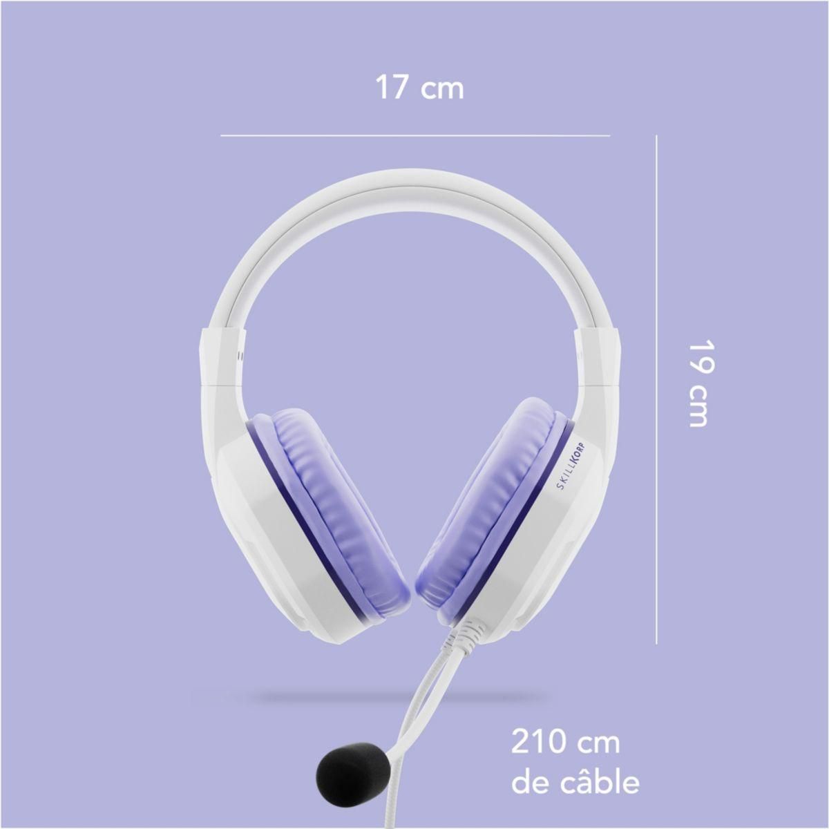 SKILLKORP Casque gamer H5 PURPLE Access