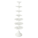 Paris Prix Photophore Design en Métal  Arbre  79cm Blanc