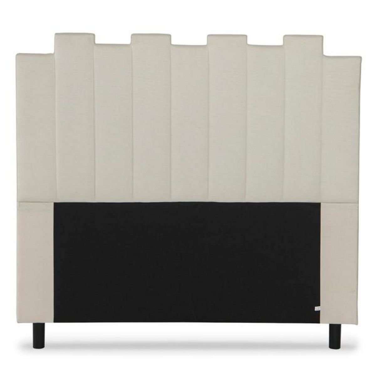 Paris Prix Tête de Lit en Tissu Design  Kenty  140cm Beige