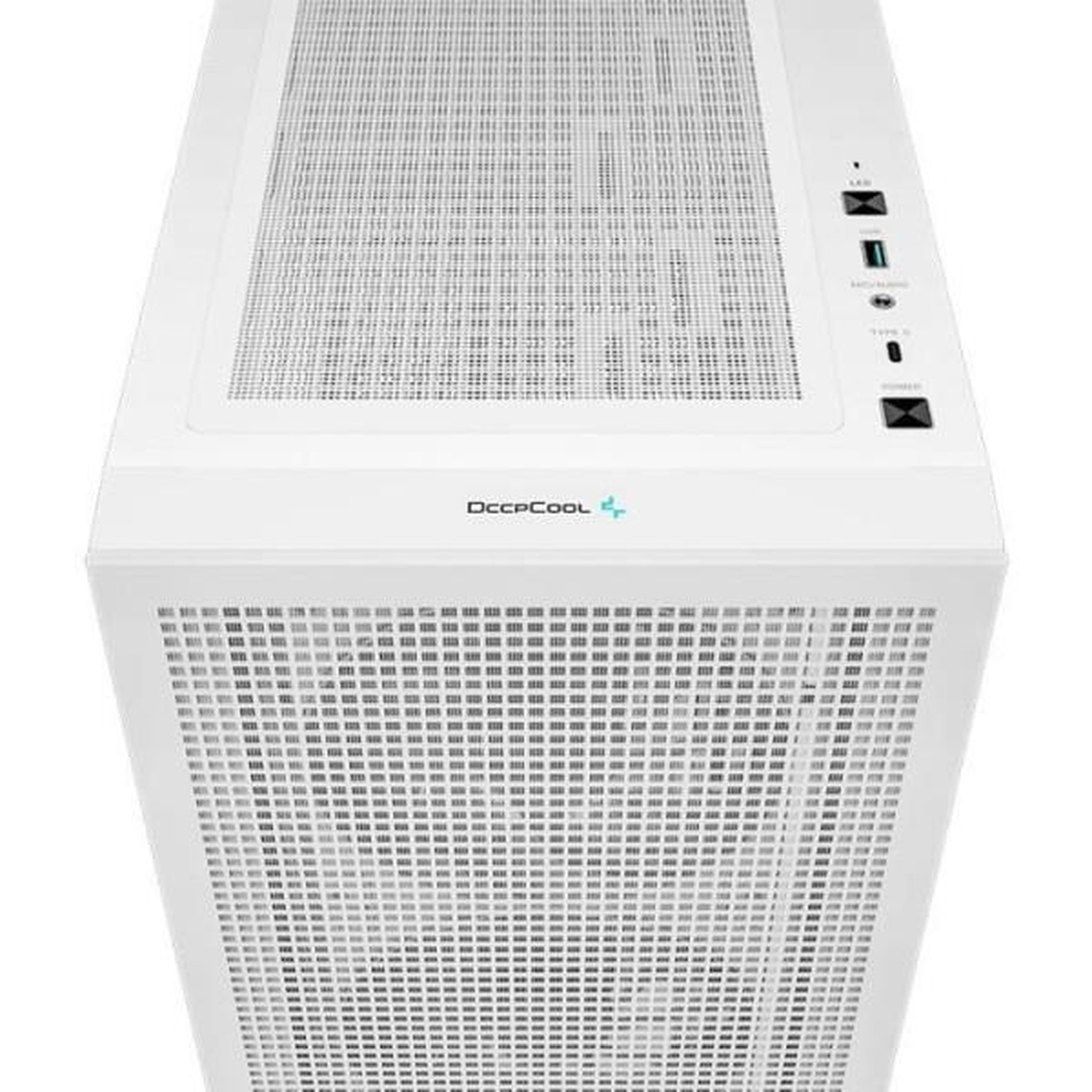 Voir la diapositive 4 : Deepcool Boitier PC sans alimentation - DEEPCOOL CH560 (Blanc) - Moyen tour - Format E-ATX - Ventilateurs A-RGB