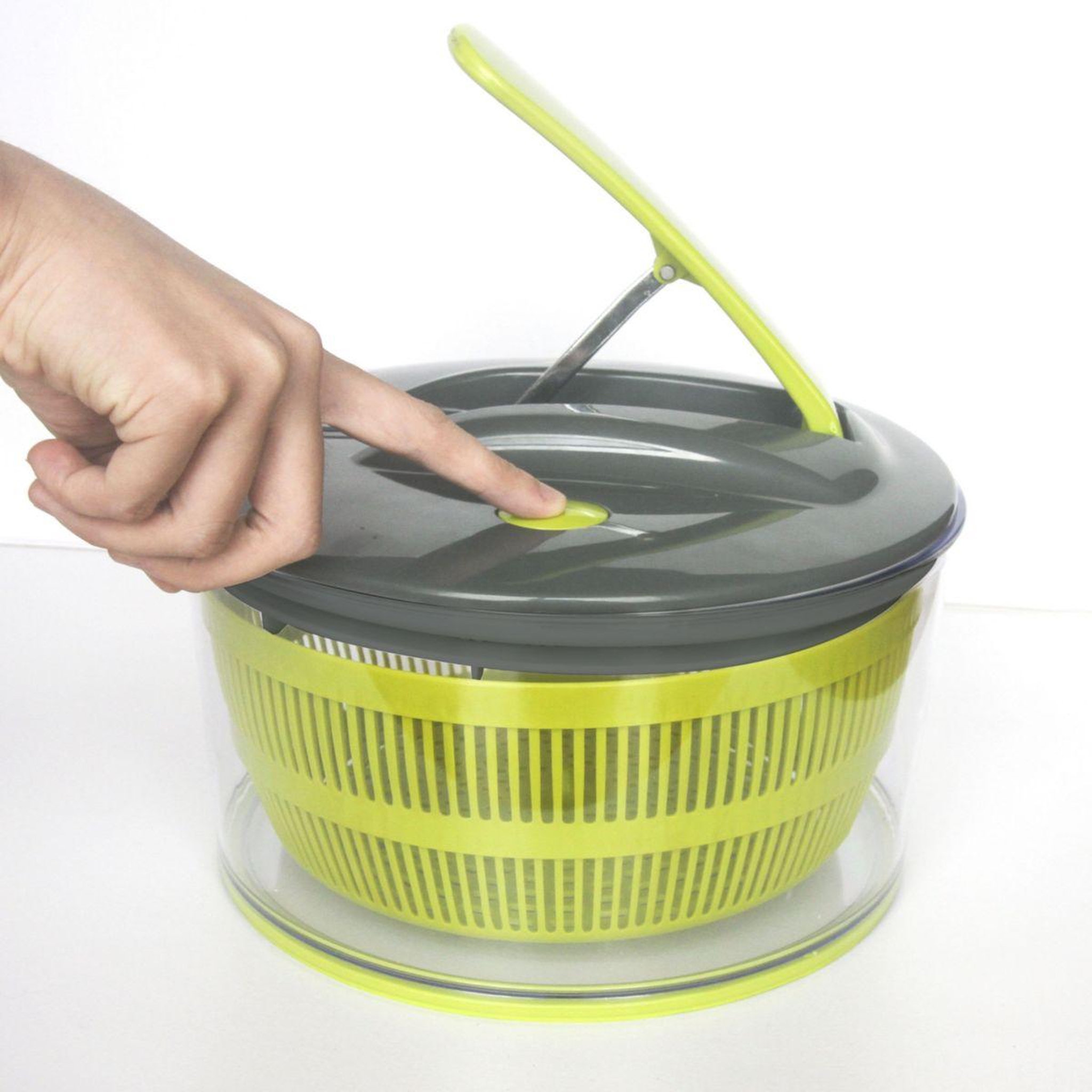 Voir la diapositive 5 : ESSENTIEL B Essoreuse à salade 24 cm à piston