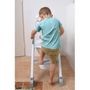 Voir la diapositive 6 : MARKET24 Réducteur de WC - DREAMBABY - STEP-UP - Siege d'apprentissage de la propreté - 2 étages réglables - Gris