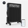 Voir la diapositive 1 : MARKET24 Radiateur Universal Blue 4020B UCRM9004 Noir 2000 W