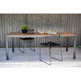 Voir la diapositive 5 : Paris Prix Table de Jardin  Break  200cm Noir & Naturel