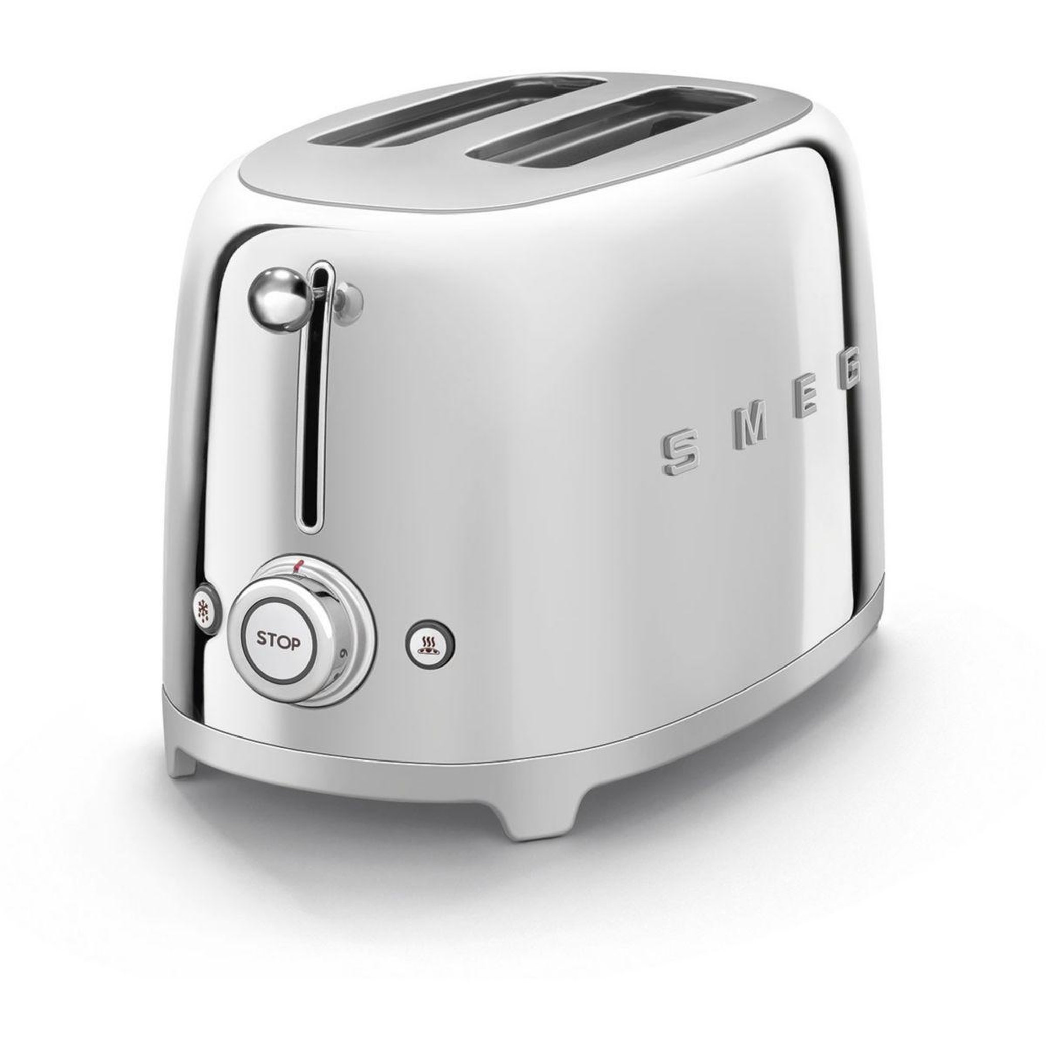 Voir la diapositive 2 : SMEG Grille-pain tsf01sseu chrome