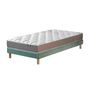 Voir la diapositive 4 : IDLITERIE Ensemble matelas mousse haute résilience CIRRUS avec sommier - confort français
