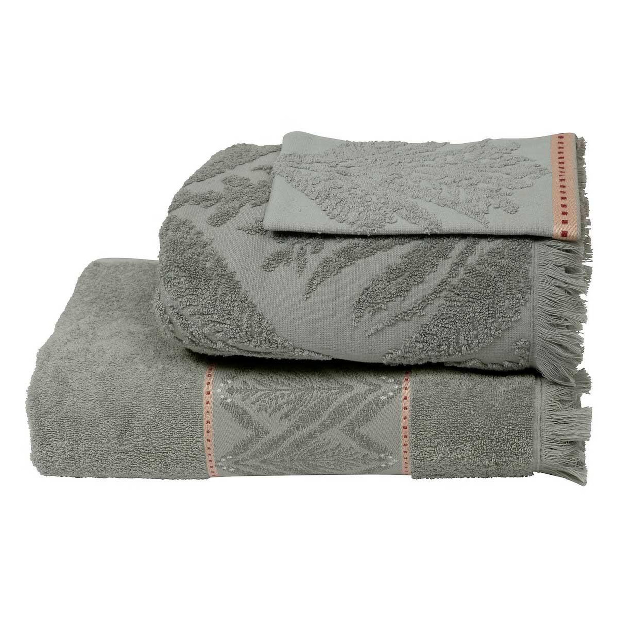 ATMOSPHERA Ensemble de bain 3 pièces  wild  140cm vert céladon