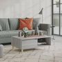 Voir la diapositive 1 : VIDAXL Table basse sonoma gris 90x60x35 cm bois d ingénierie