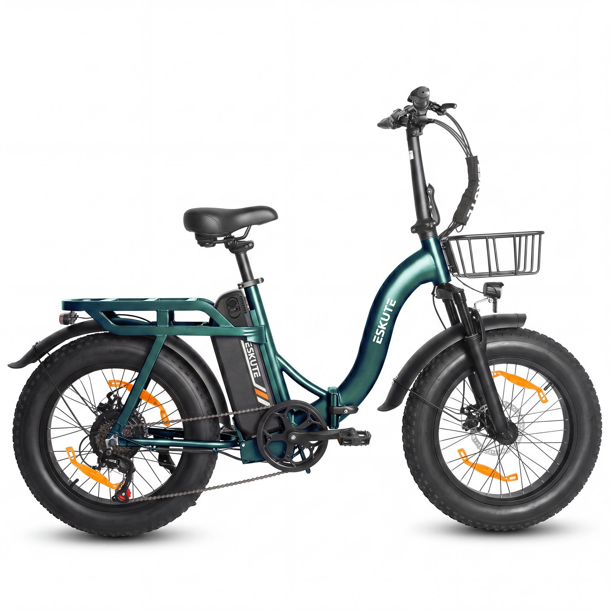 Voir la diapositive 1 : ESKUTE Vélo électrique pliable ESKUTE D202, 48V 20,8Ah
